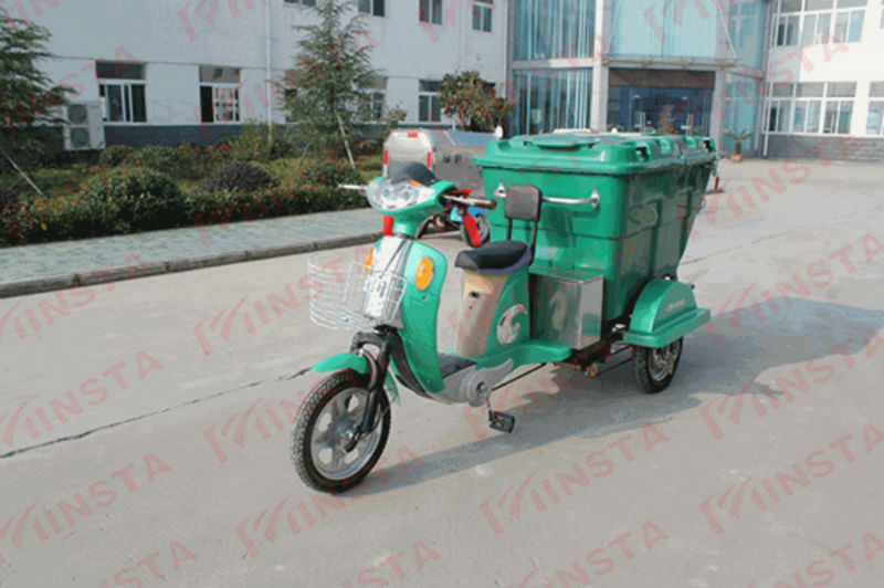 high quality 48v 24AH Maintenance-free battery electric type mini sanitation vehicle