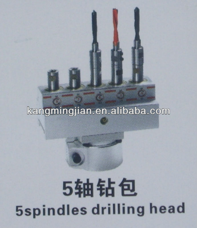 high quality 5spindles woodworking boring head/multiple spindle boring machine heads for drilling