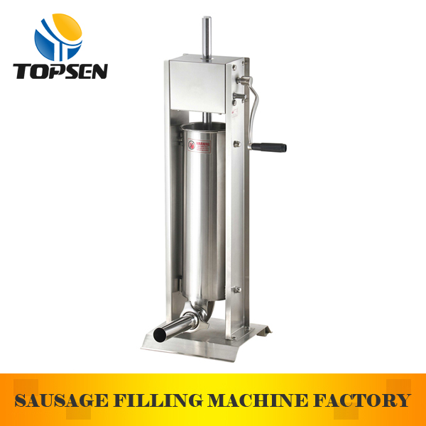 High quality 7L hotel use hydraulic sausage filler machine