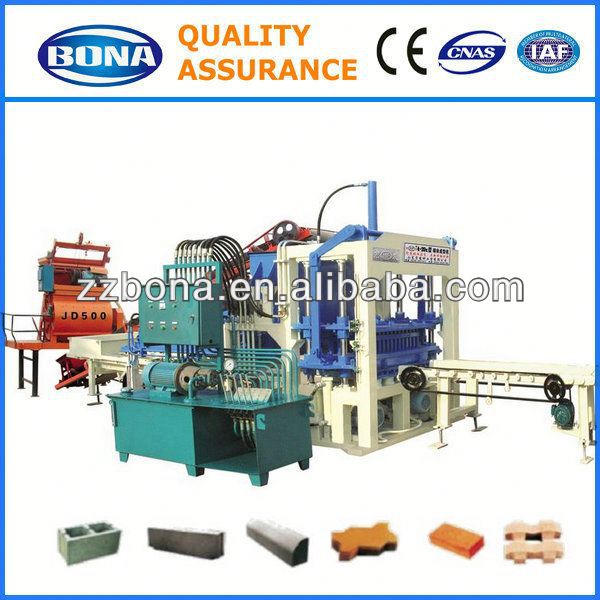 High quality automatic small scale brick making machine