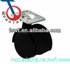 High Quality Black Polyurethane Swivel Wheels