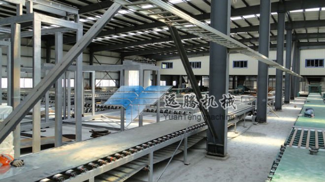 high quality China gypsum plaster board machinery