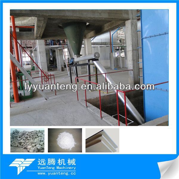 high quality competitive price gypsum powder for drywall production line