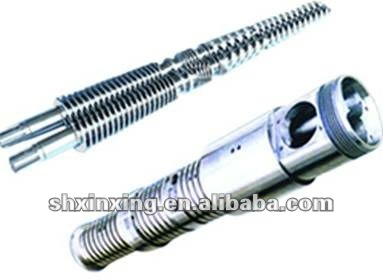 high quality conical twin screw barrel