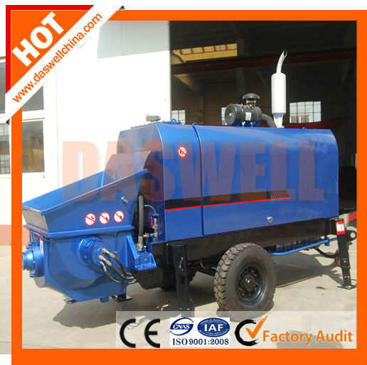 High Quality Diesel Engine Fine Stone Concrete Pump