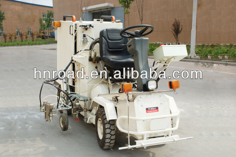 High-quality Driving-type Cold Plastic (two-component)Road Line Marking Paint Machine in Stock