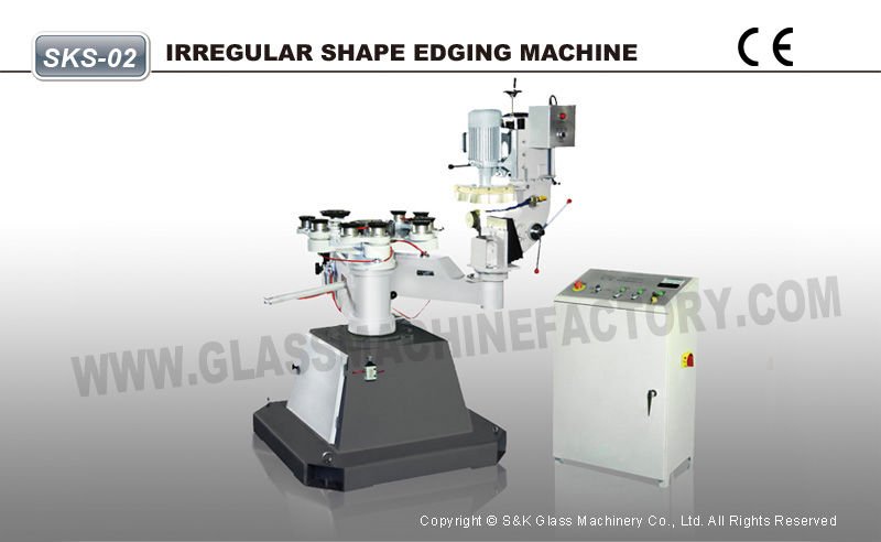 High Quality Glass Irregular Shape Edging Machine