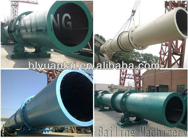 high quality gneiss rotary dryer