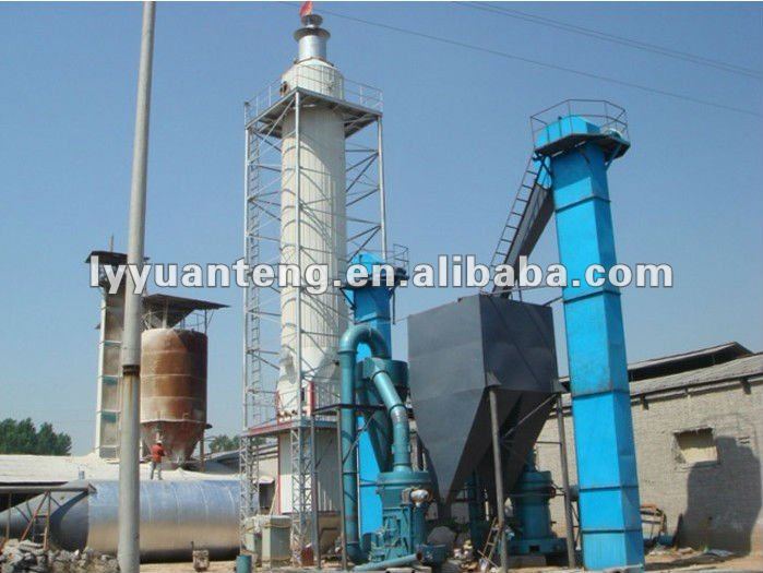 high quality gypsum powder production equipment with capacity 30000-300000T