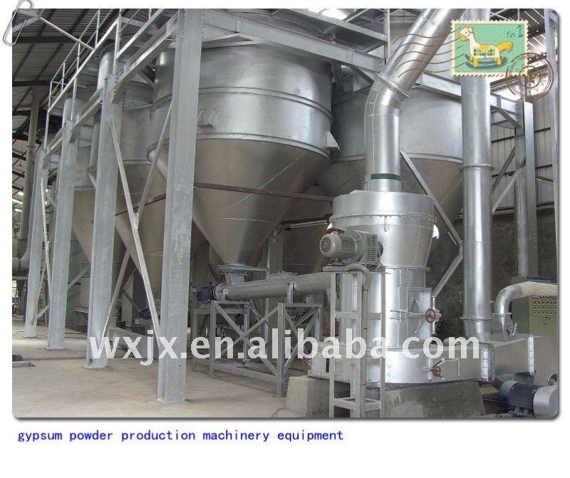 high quality gypsum powder production machinery equipment