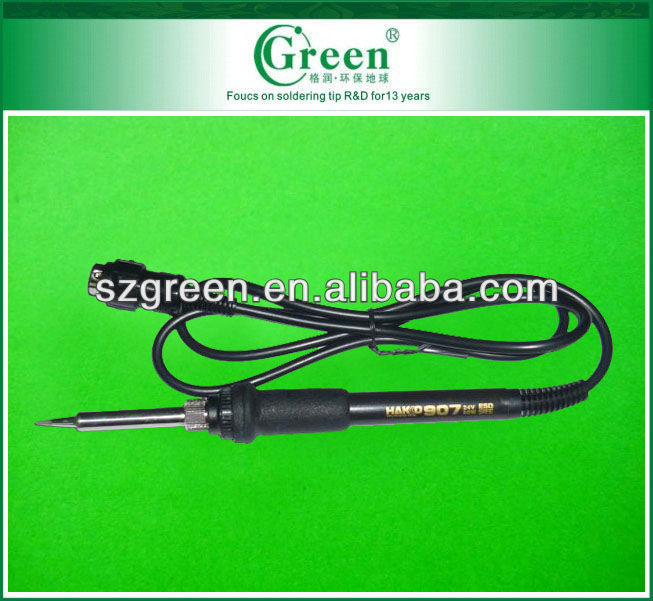 High quality HAKKO-907 lead free ESD soldering iron handle for hakko 936/937 soldering station