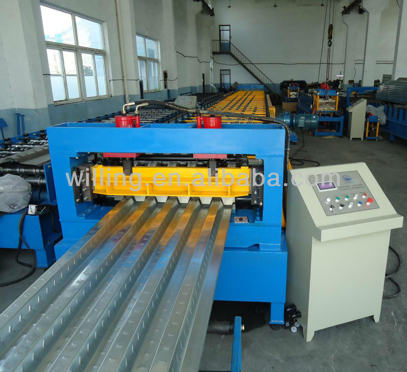 high quality high tensil floor deck panel forming machine for floor decking sheet