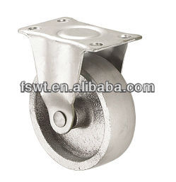 High Quality Light Duty Iron Rigid Caster Wheel