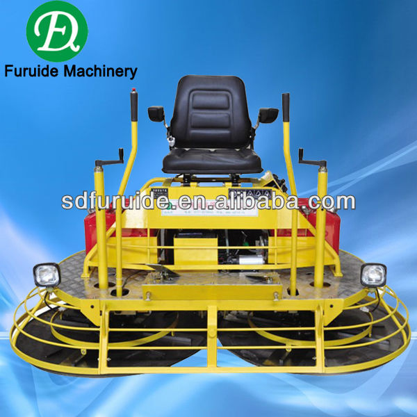 High quality ride on concrete power trowel machine with Honda engine