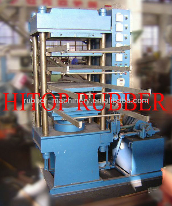 high quality rubber tile machine