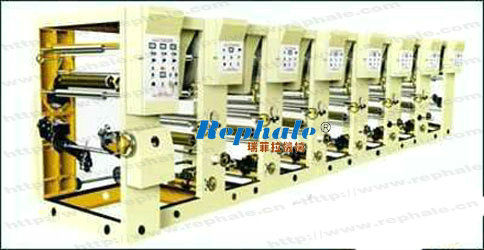 high quality six color label printing machine by model ASY-600