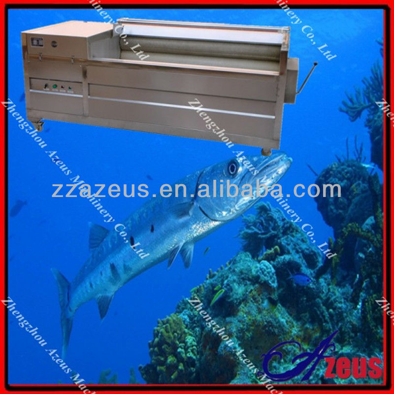 high quality stainless steel automatic electric sardines scaling machine