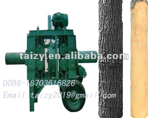 high quality wood debarking machine with low price0086-18703616826