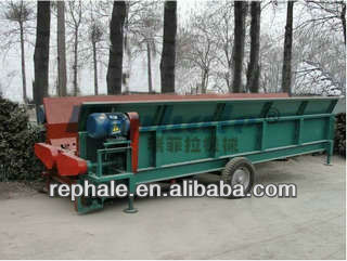 High quality wood tree debarking machine