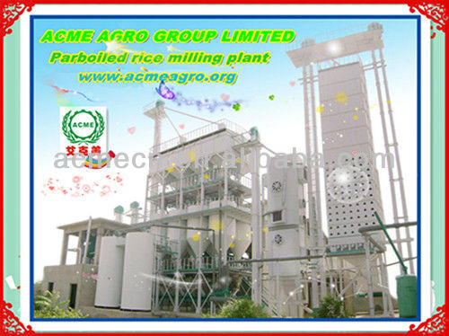 High quanlity AUTO modern Parboiled Rice Milling Machine