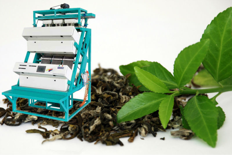 high reliability, multifunction and easy to use, vision CCD color sorter, tea color sorting machine