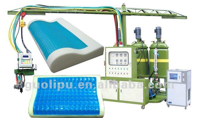 High Resilience Silicon Gel Pad Elastomer Foaming Machine