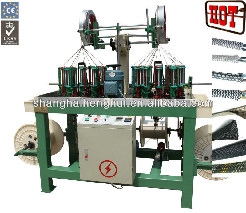 high speed 48 spindle fiberglass sleeve braiding machine