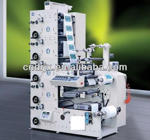 High Speed Adhesive Tape Flexo Label Printing Machine