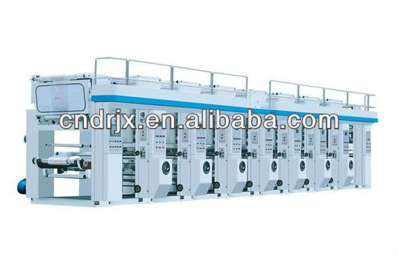 high-speed and high-quality automatic computer register gravure 7 colours printing machine