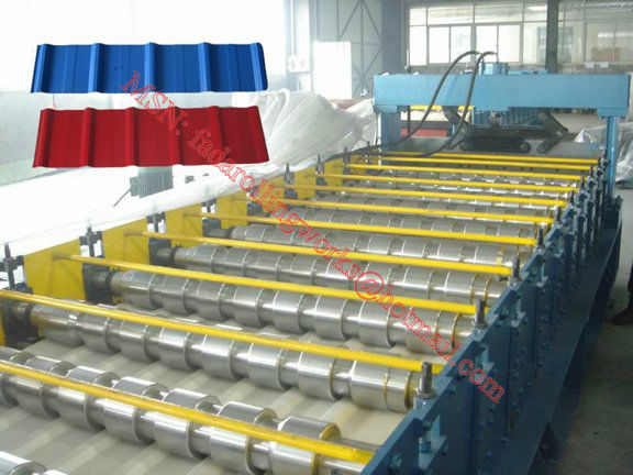 High Speed C8 Panel Roll Forming Machine