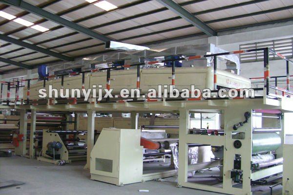 High speed cold Photo paper opp laminating pasting machine production line