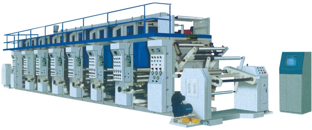 High-Speed Computer Rotogravure Printing Machine