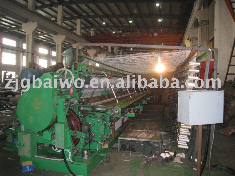 high speed double knots fishing net machine unit