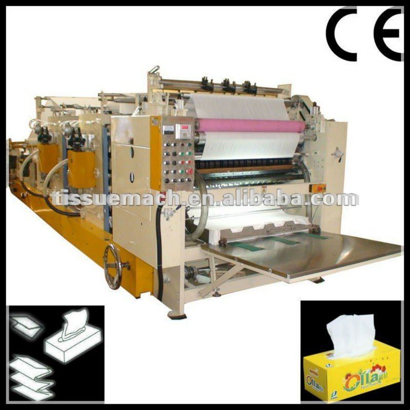 High speed facial tissue machine