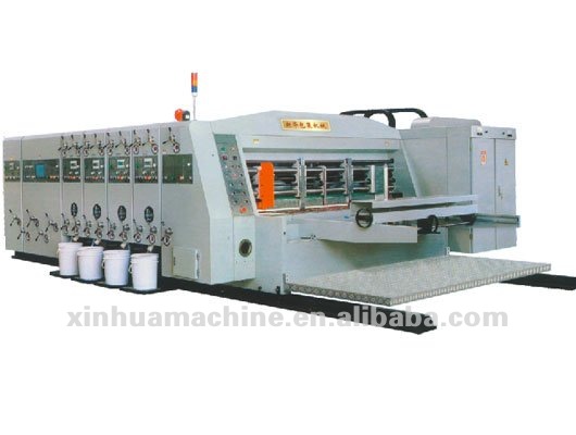 HIGH SPEED FLEXO PRINTING SLOTTER ROTARY DIE CUTTER&STACKER