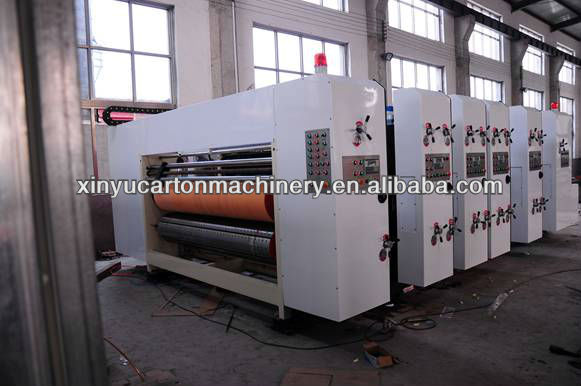 High Speed Flexo Printing Slotting (Rotary Die-cutting) Machine