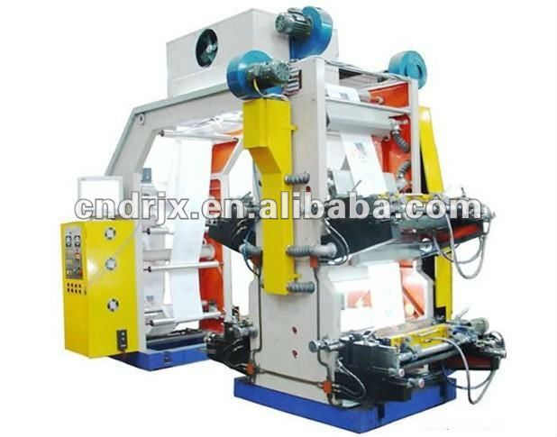 High Speed Flexographic Printing Press Machine for Roll material Print