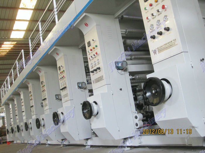 High Speed Gravure Printing Machine