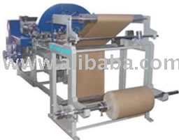 High-Speed Kraft Paper Bag Making Machine