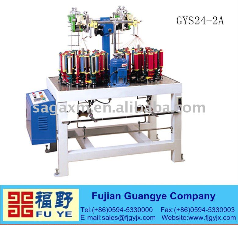 High speed line braiding machine