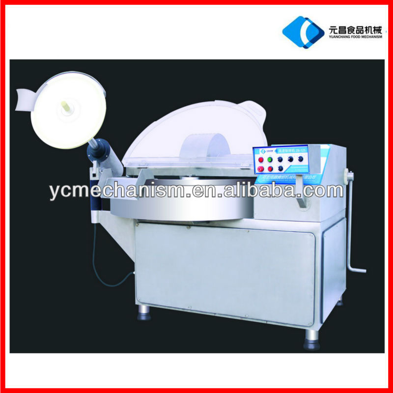 high-speed Meat Cutter Mixer 125L-meat processing machine