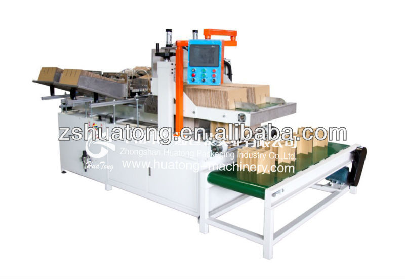 High speed partition board machine/carton box forming machine/cardboard making machine