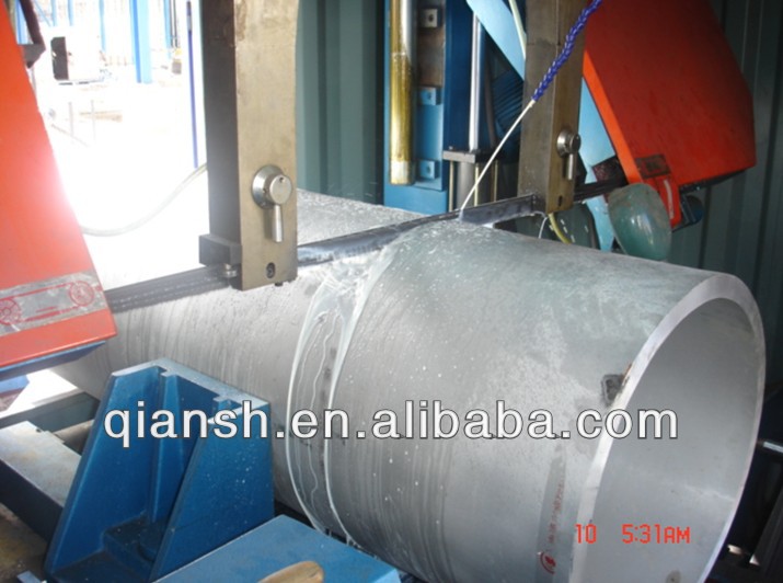 HIGH SPEED PIPE BAND SAW MACHINE;PIPE SAWING MACHINE;PIPE CUTTING BAND SAW MACHINE