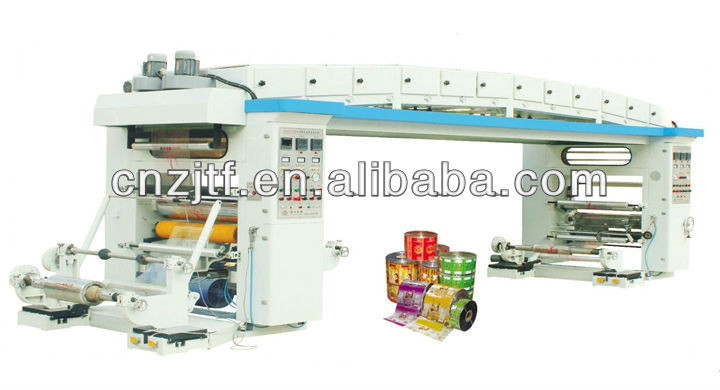 High Speed Plastic Film Gravure Printing Machine