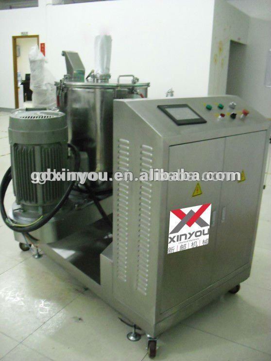 High speed powder homogenizing mixing machine (3 shafts)