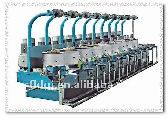 High speed pulley type aluminum wire drawing machine