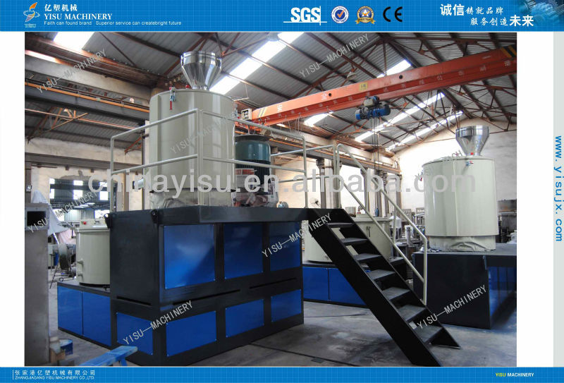 High speed PVC hot and cold mixer