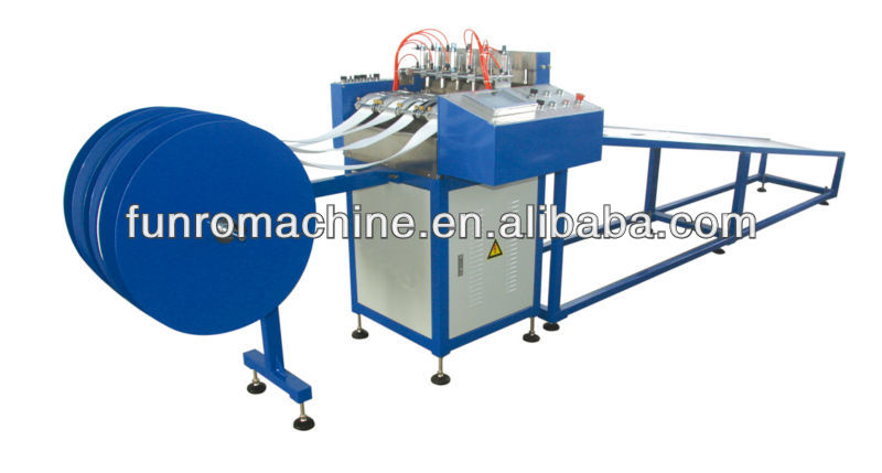 High-speed ribbon cutting machine.