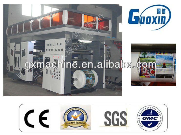 High Speed roll to roll water based ink paper flex printing machine price