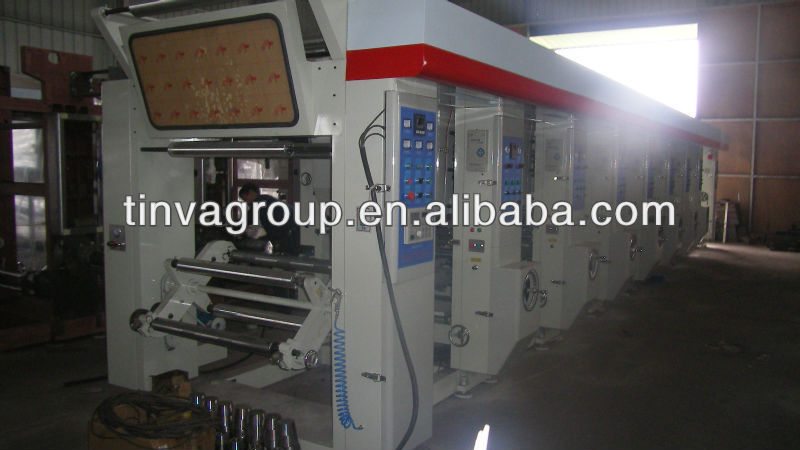 High speed Rotogravure printing machine